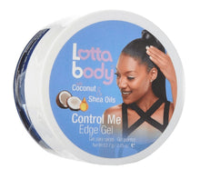 Load image into Gallery viewer, Lottabody Coconut &amp; Shea Oils Control Me Edge Gel 2.25 oz
